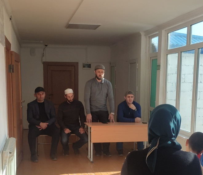 встреча с учащимися.